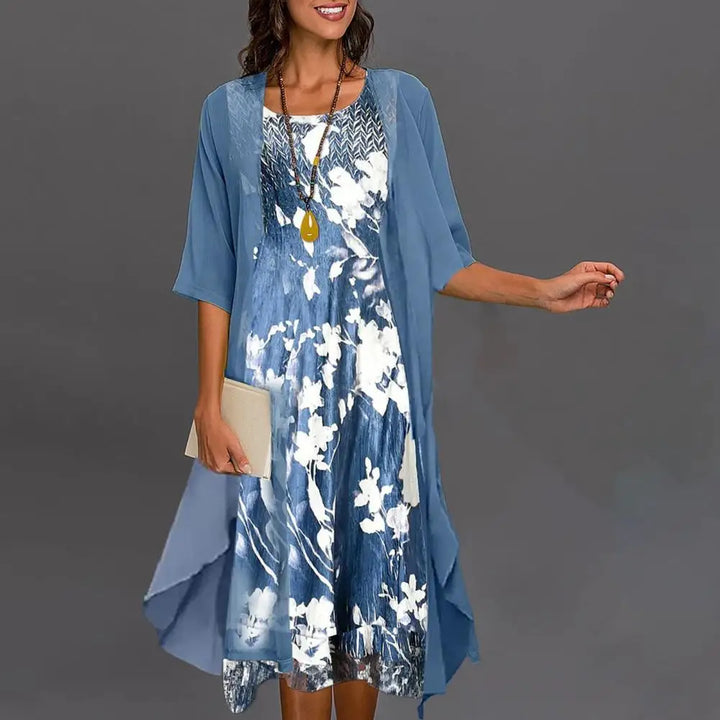 Lea™ - Chic Cardigan-kjole